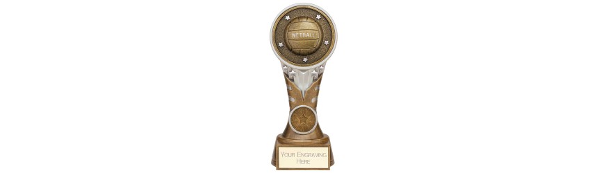 IKON NETBALL RESIN AWARD - 4 SIZES - 15CM TO 22.5CM IKON NETBALL RESIN AWARD - 4 SIZES - 15CM TO 22.5CM